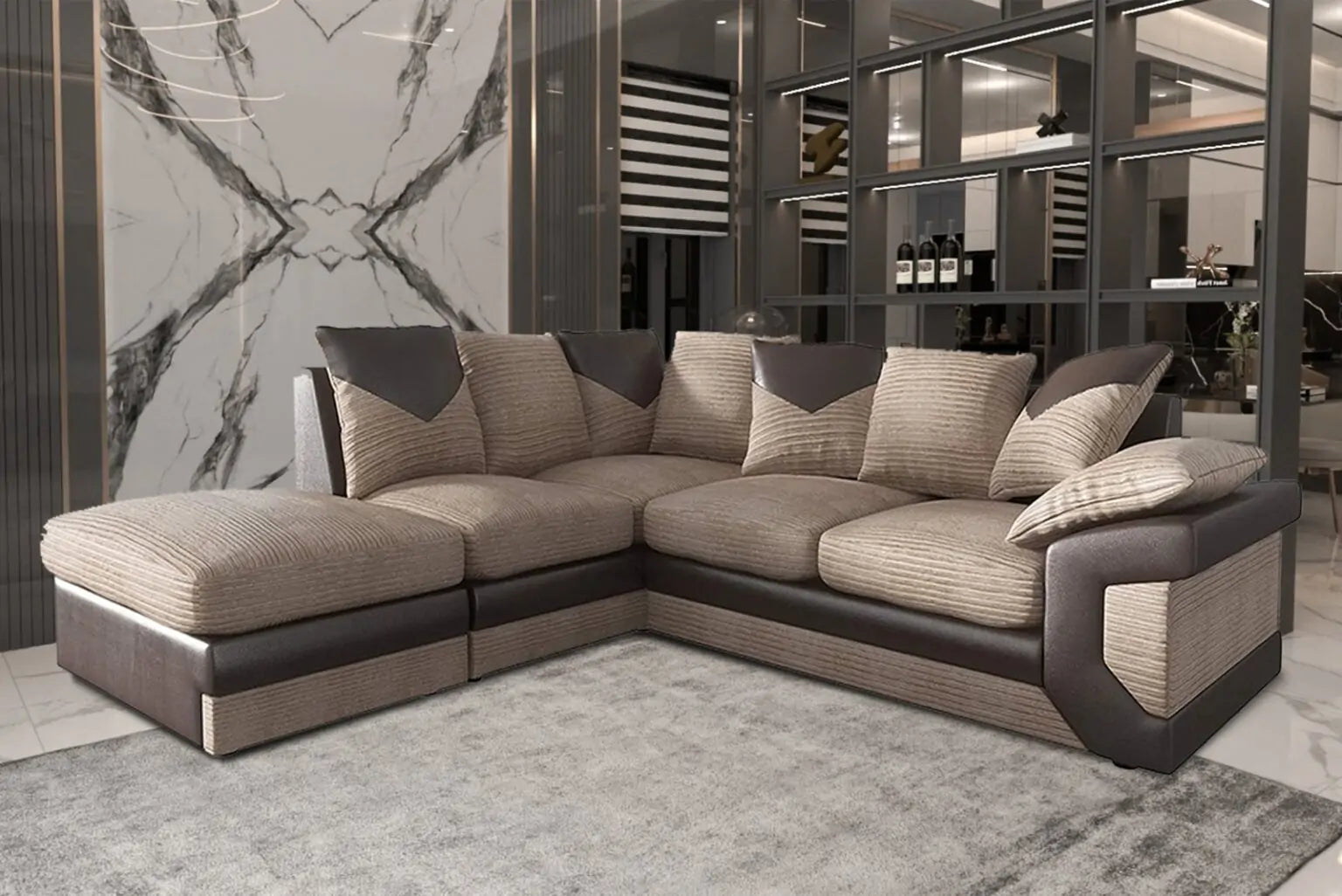 Dino 3+2 Sofa Set